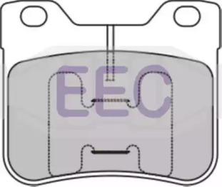 Комплект тормозных колодок, дисковый тормоз EEC BRP0917