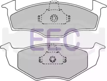 Комплект тормозных колодок EEC BRP0933