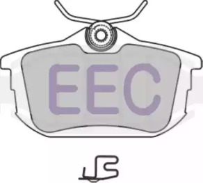 Комплект тормозных колодок EEC BRP0934