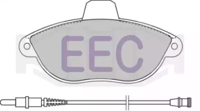 Комплект тормозных колодок EEC BRP0935