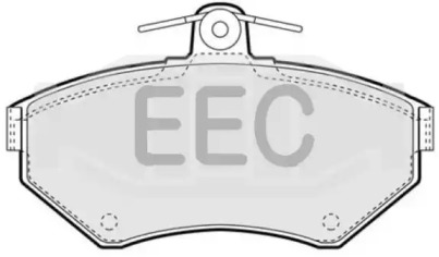 Комплект тормозных колодок EEC BRP0961