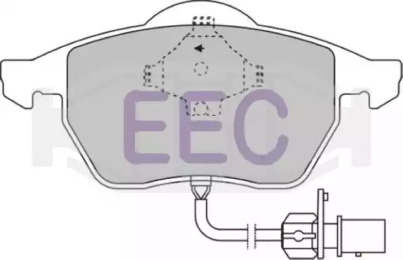 Комплект тормозных колодок EEC BRP0964