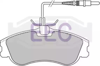 Комплект тормозных колодок EEC BRP0970