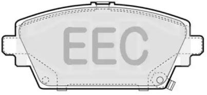 Комплект тормозных колодок EEC BRP1043