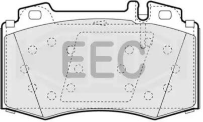 Комплект тормозных колодок EEC BRP1153