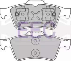 Комплект тормозных колодок EEC BRP1195