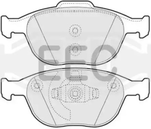 Комплект тормозных колодок EEC BRP1326