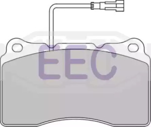 Комплект тормозных колодок, дисковый тормоз EEC BRP1424