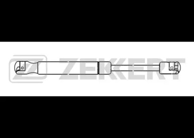 Газовая пружина, крышка багажник ZEKKERT GF-1130