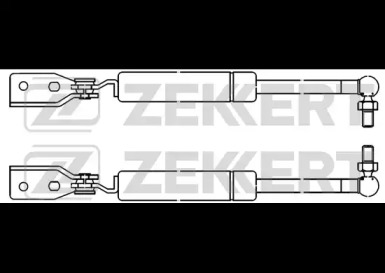 Газовая пружина ZEKKERT GF-1289