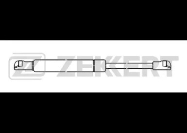 Газовая пружина, крышка багажник ZEKKERT GF-1504