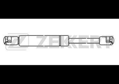 Газовая пружина ZEKKERT GF-1549