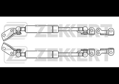 Газовая пружина ZEKKERT GF-1771