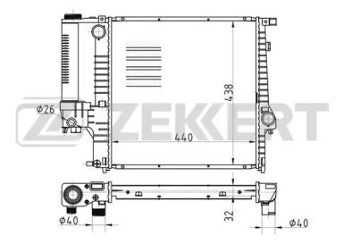 Теплообменник ZEKKERT MK-1000