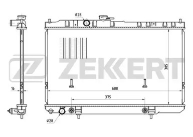 Теплообменник ZEKKERT MK-1005