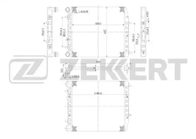 Теплообменник ZEKKERT MK-1008