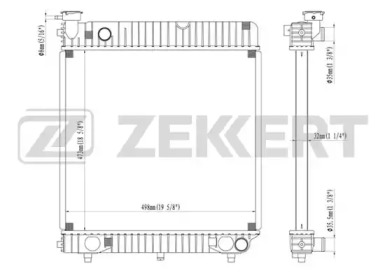 Теплообменник ZEKKERT MK-1012