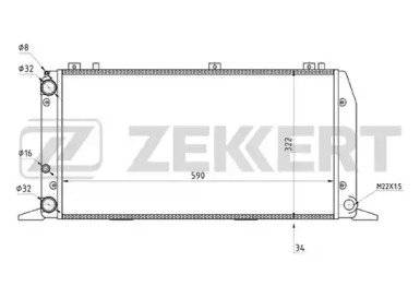 Теплообменник ZEKKERT MK-1019