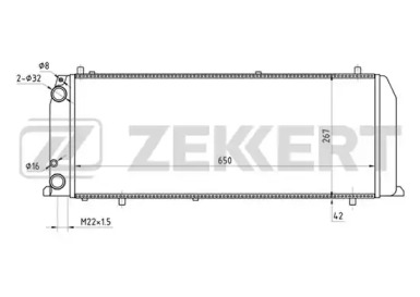 Теплообменник ZEKKERT MK-1020