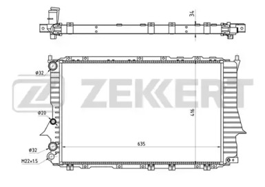 Теплообменник ZEKKERT MK-1023