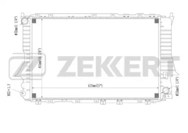 Теплообменник ZEKKERT MK-1025