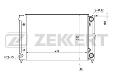 Теплообменник ZEKKERT MK-1029