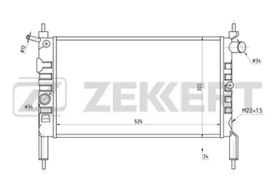 Теплообменник ZEKKERT MK-1035