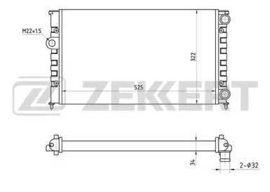 Теплообменник ZEKKERT MK-1037