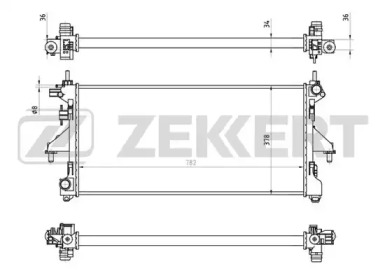 Теплообменник ZEKKERT MK-1038