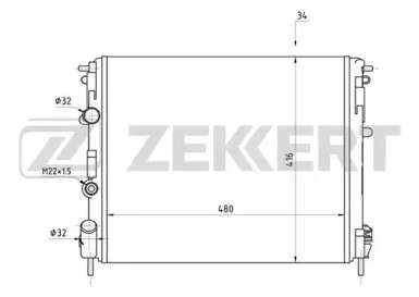 Теплообменник ZEKKERT MK-1042