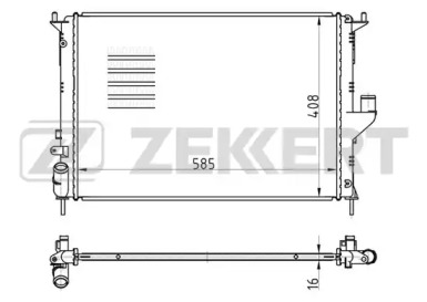 Теплообменник ZEKKERT MK-1051