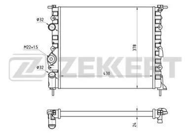 Теплообменник ZEKKERT MK-1058