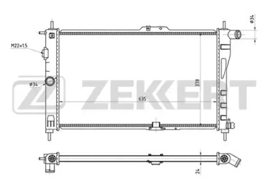 Теплообменник ZEKKERT MK-1061