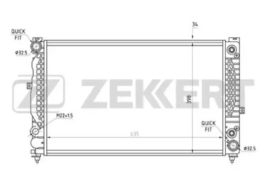 Теплообменник ZEKKERT MK-1067