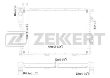 Теплообменник ZEKKERT MK-1071