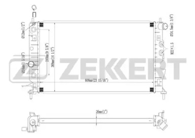 Теплообменник ZEKKERT MK-1075