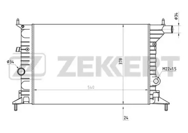 Теплообменник ZEKKERT MK-1076