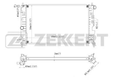 Теплообменник ZEKKERT MK-1077