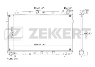 Теплообменник ZEKKERT MK-1080