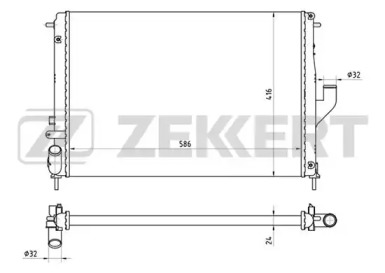 Теплообменник ZEKKERT MK-1083