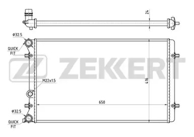 Теплообменник ZEKKERT MK-1089