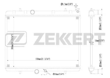 Теплообменник ZEKKERT MK-1091