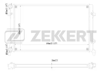 Теплообменник ZEKKERT MK-1093