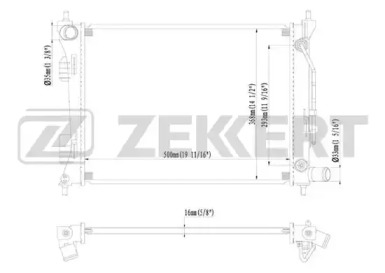 Теплообменник ZEKKERT MK-1095