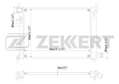 Теплообменник ZEKKERT MK-1096