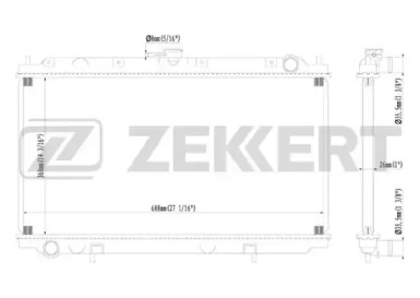 Теплообменник ZEKKERT MK-1097