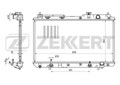 Теплообменник ZEKKERT MK-1099