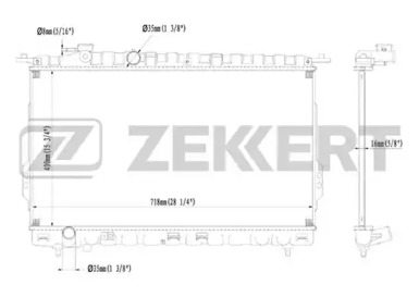 Теплообменник ZEKKERT MK-1119