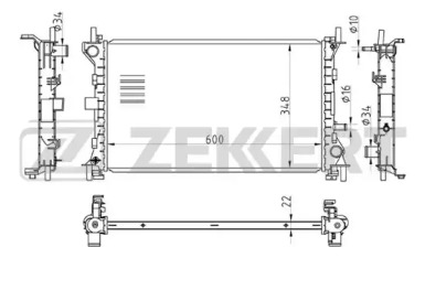 Теплообменник ZEKKERT MK-1123