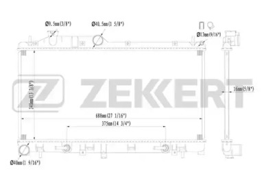 Теплообменник ZEKKERT MK-1124